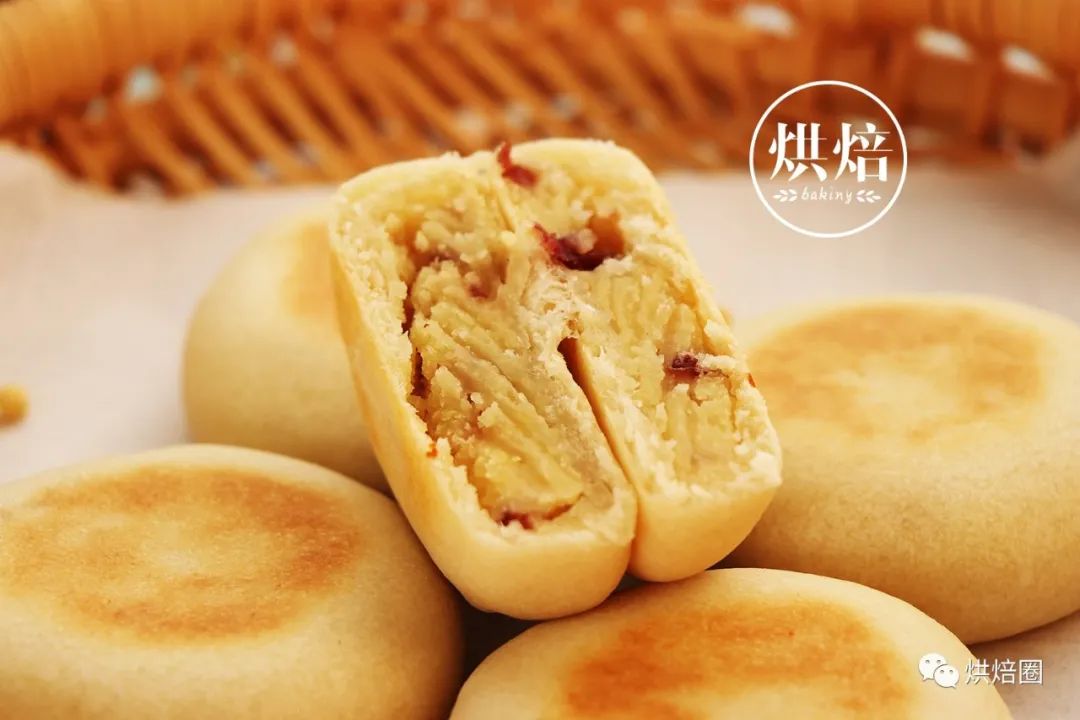 不用炒馅的绿豆饼，这样做皮薄馅多，清热降火，香甜可口