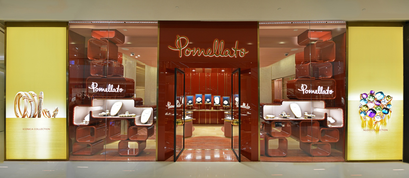 宝曼兰朵品牌限时展于成都IFS优雅揭幕