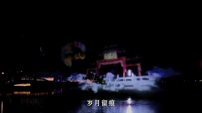 3D水幕投影秀上演震撼视觉盛宴，玉湖美景刷爆朋