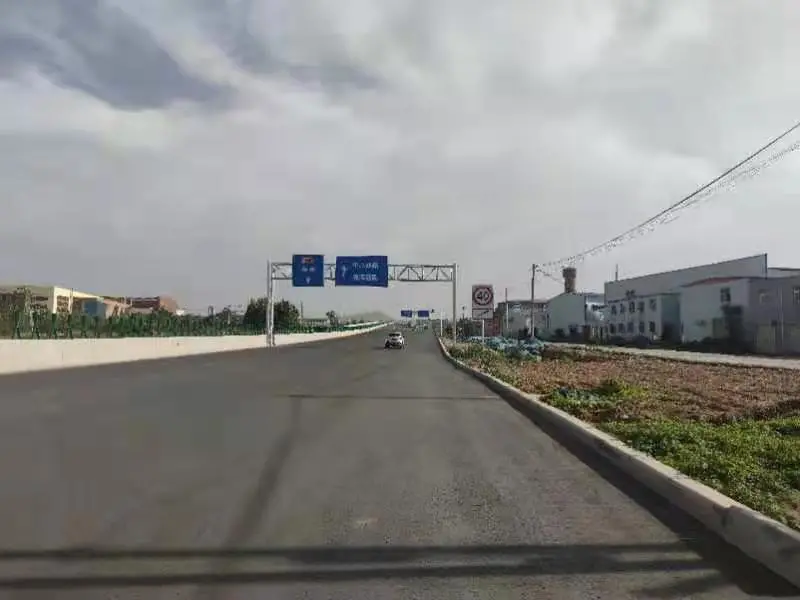 好消息!G234/G310交汇处双向匝道顺利通车