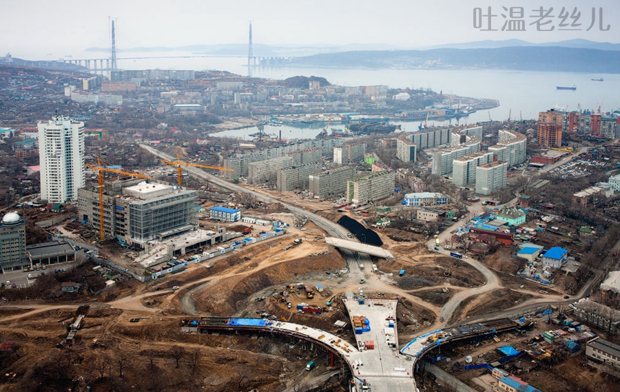 鸟瞰海参崴，远东“风水宝地”，可惜清朝弄丢了