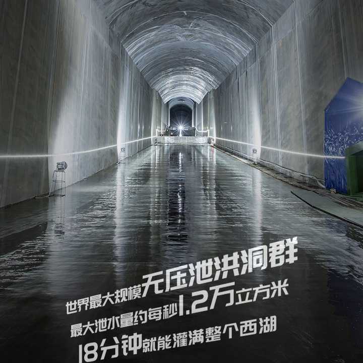 白鶴灘水電站建造工藝有多精？泄洪洞光滑如鏡，照鏡子人影不變形