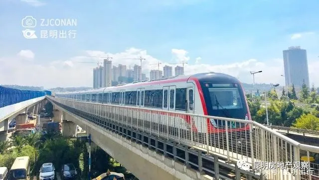 昆明在建及前期工作地铁、有轨电车、铁路、机