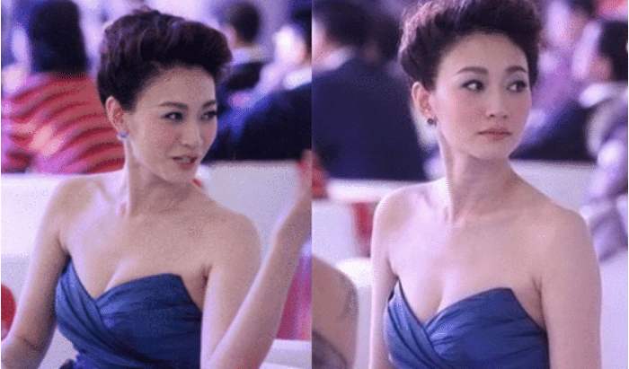 44岁林心如撞上44岁李小冉, 明明是同龄人, 看上去