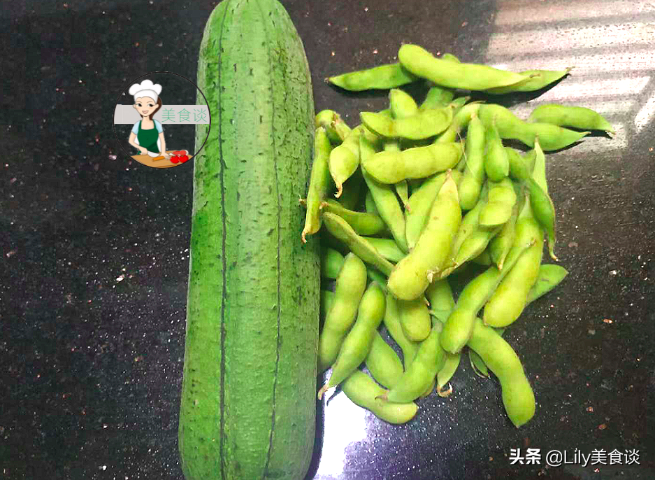 图片[4]-【丝瓜炒毛豆】做法步骤图 营养解暑 顺利度夏-起舞食谱网
