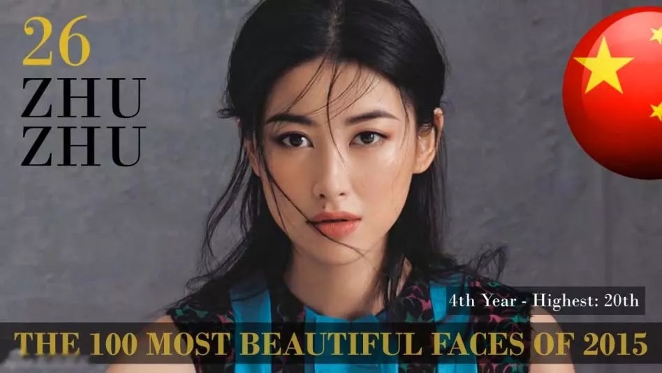 连续8年入选全球最美面孔，朱珠到底靠什么？