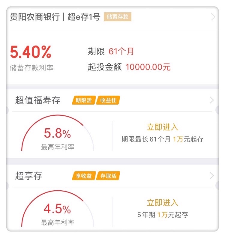 存款利率5.8%！京东金融代销银行存款、降息0.4