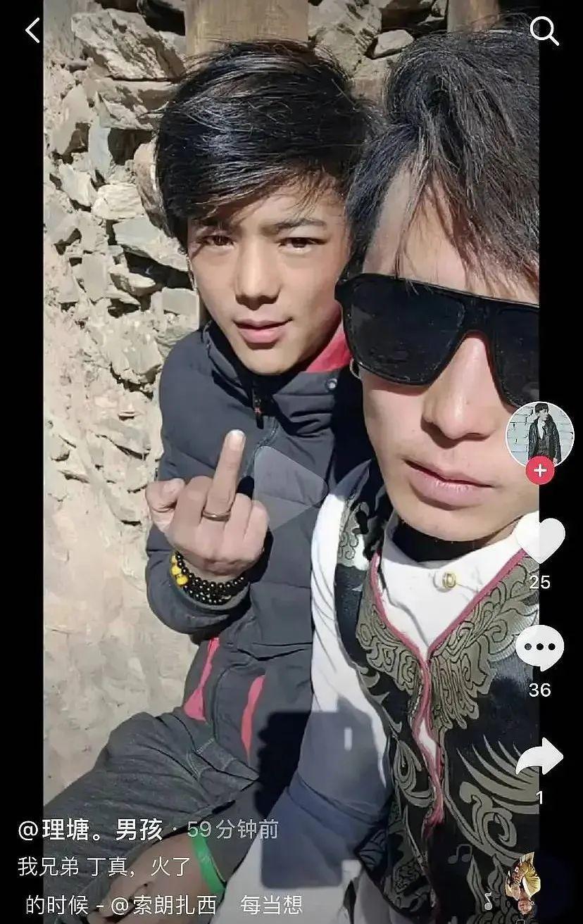 Does Tibetian boy explode overnight fire to turn over? Praise he is OK, hold in both hands kill be no good