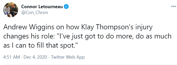 克萊受傷對維金斯意味著什麼？肌肉輪廓見證他變強的決心