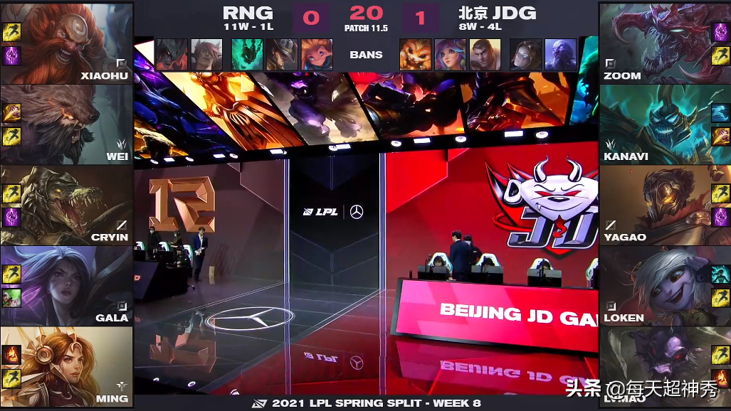 RNG of JDG relaxed sweep anything away, letme speak bluntly: The method that defeats small tiger was found