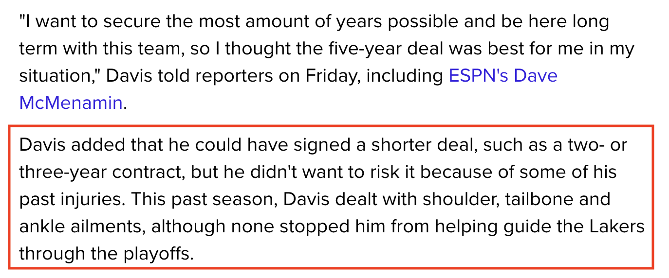 湖人最新消息：一眉哥透露續約5年原因還設一目標，佩總盛讚詹眉組合！-黑特籃球-NBA新聞影音圖片分享社區