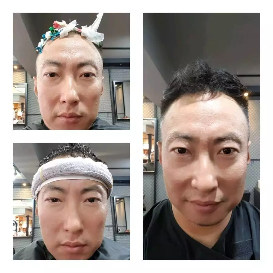 朴明秀上传花美男照,哈哈回:就算重新出生也无法长那样