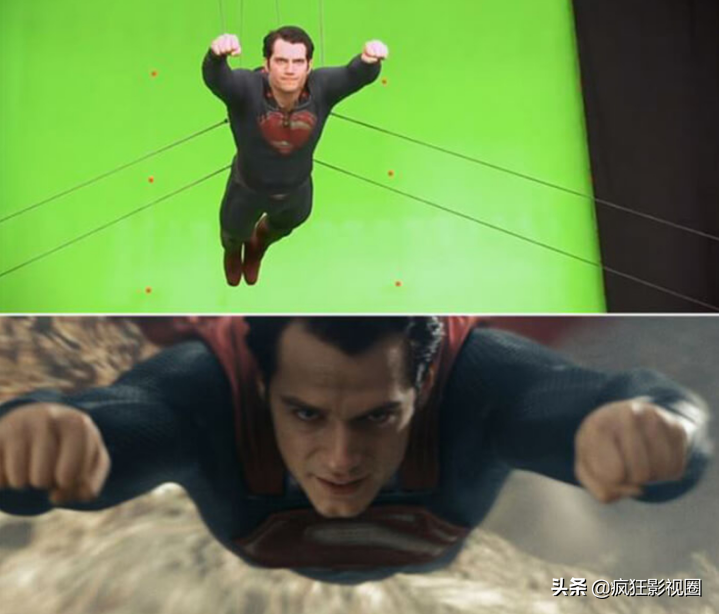 好莱坞大片的真实幕后画面，拍摄现场要多尴尬有多尴尬