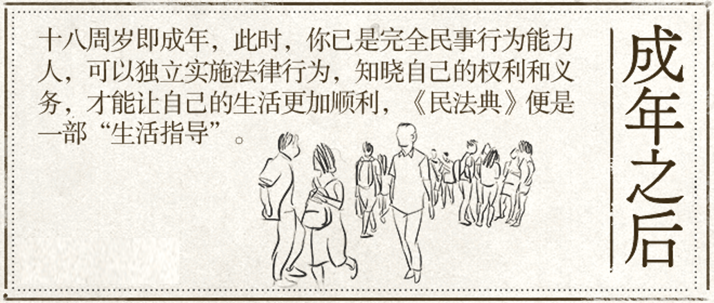 划重“典”：民法典颁布后史上最全的法律年龄对照表！附从出生到身故50个问答
