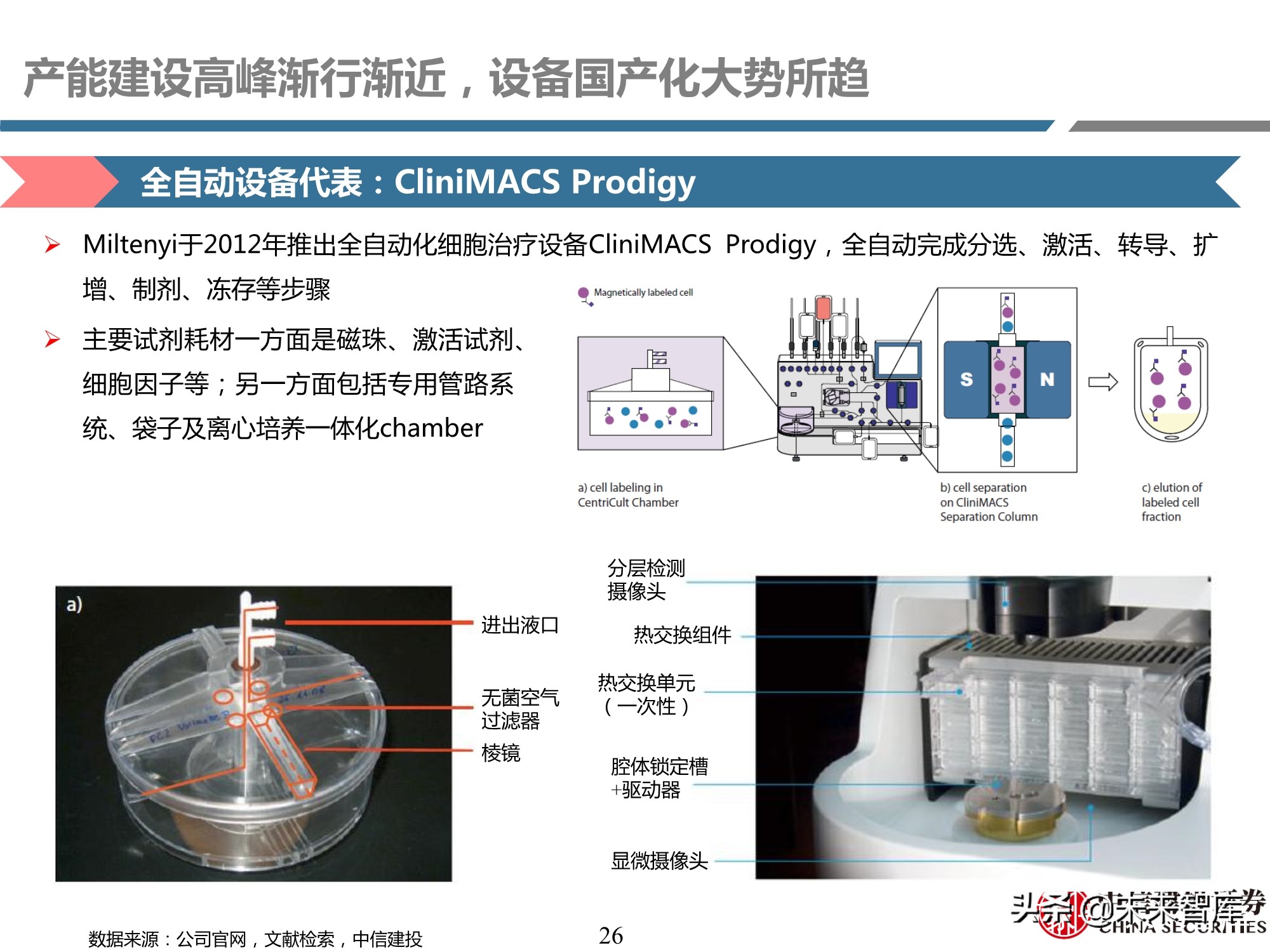 细胞治疗装备耗材行业专题研究报告：厉兵秣马，蓄势待发
