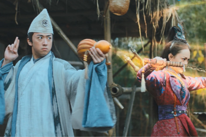 赵本山徒弟丫蛋转型导演，二人转式土味济公遭吐槽，网友想给零分
