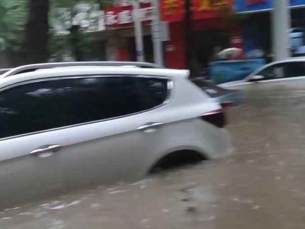 暴雨无情人有情