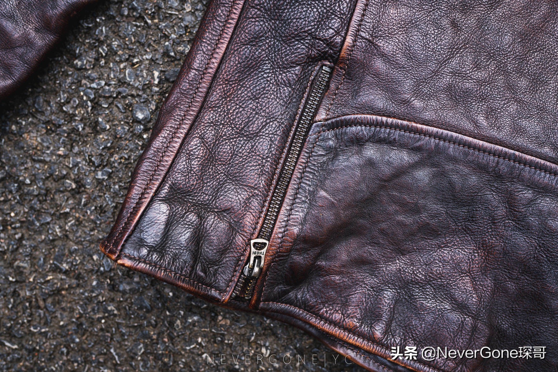 小众没人气的皮衣：Thedi J100做旧机车皮衣