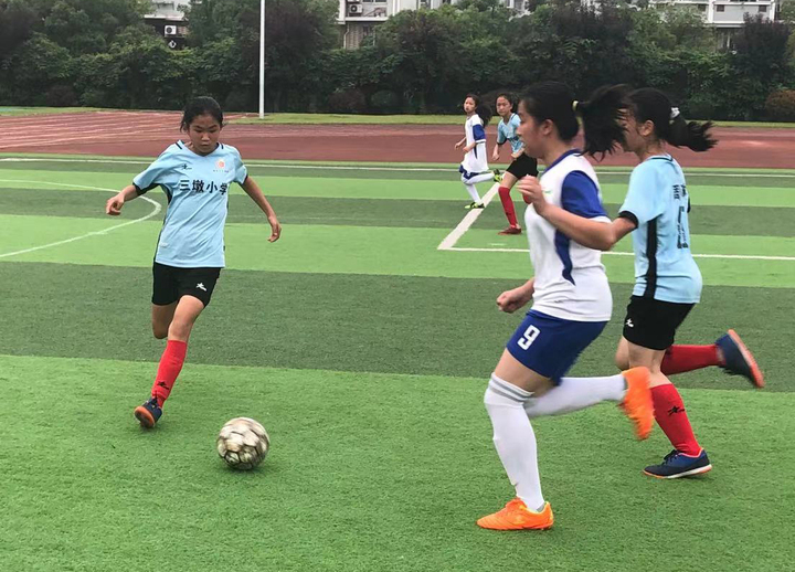 杭州市三墩小学第五届“新兰杯”足球联赛胜利闭幕(图7)