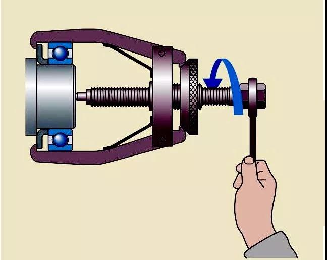 别再用锤子砸了，这才是轴承拆卸的正确方法