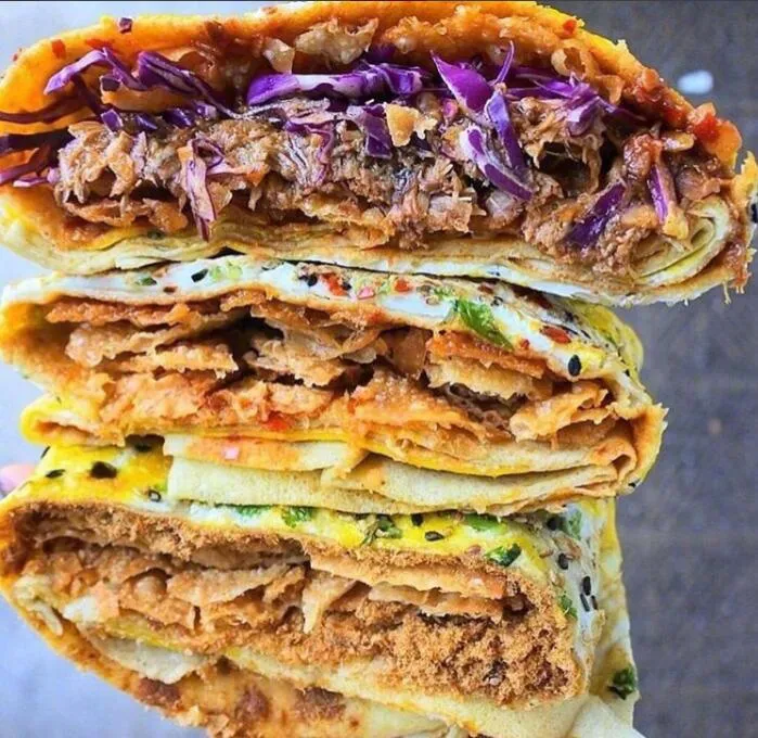 Cake always becomes failure, can try likewise delicate thin pancake made of millet flour! 