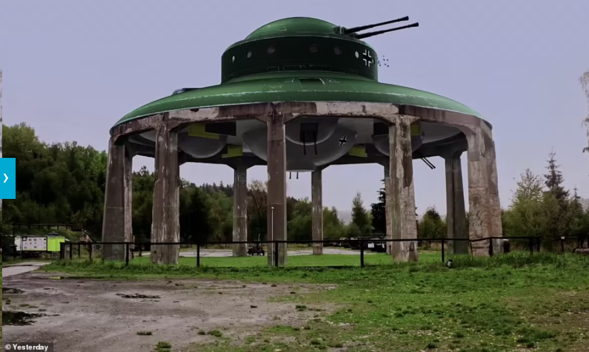納粹建造飛碟絕密基地？考古學家：神秘的結構是納粹UFO試飛場
