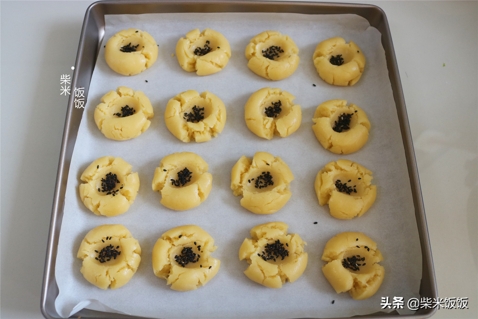 想吃桃酥不用買，普通麵粉就能做，做法簡單，香酥好吃