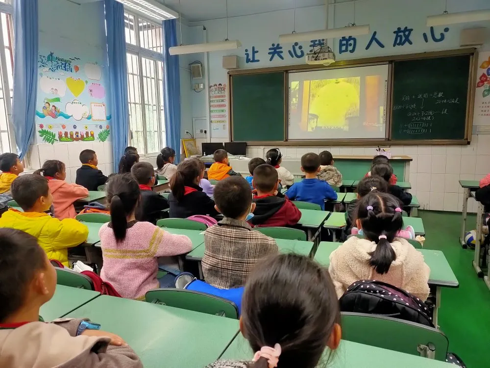 双流区彭镇小学开展少先队党史学习主题队会