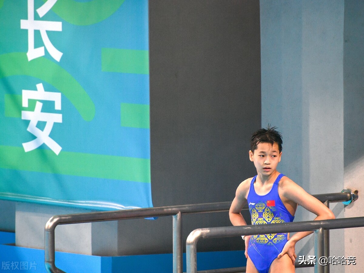全运会跳水首金产生，全红婵陈艺文表现不俗，广东夺女团冠军