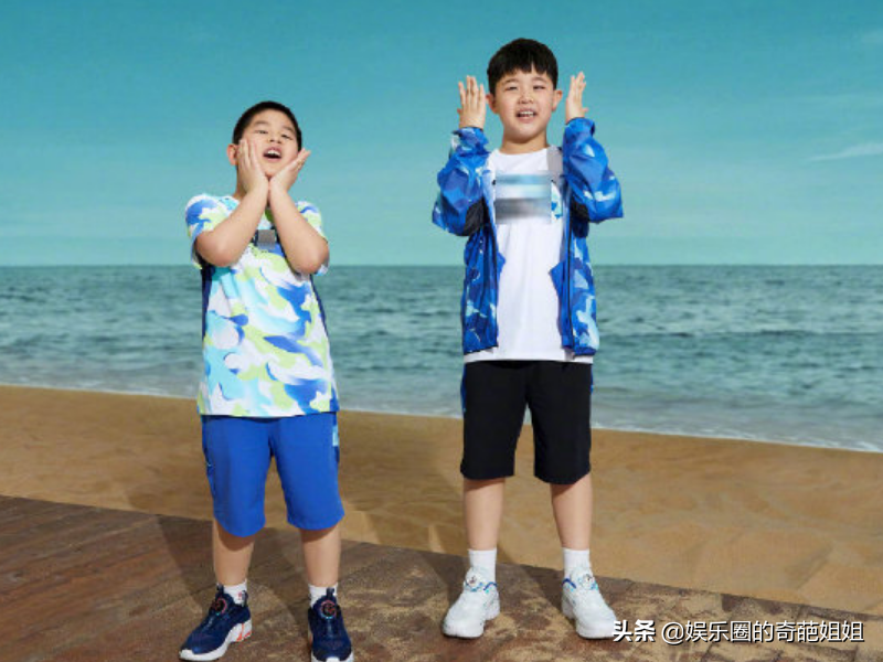 沙溢兒子才是“整容式”長大，大兒子五官精緻立體小兒子憨厚可愛