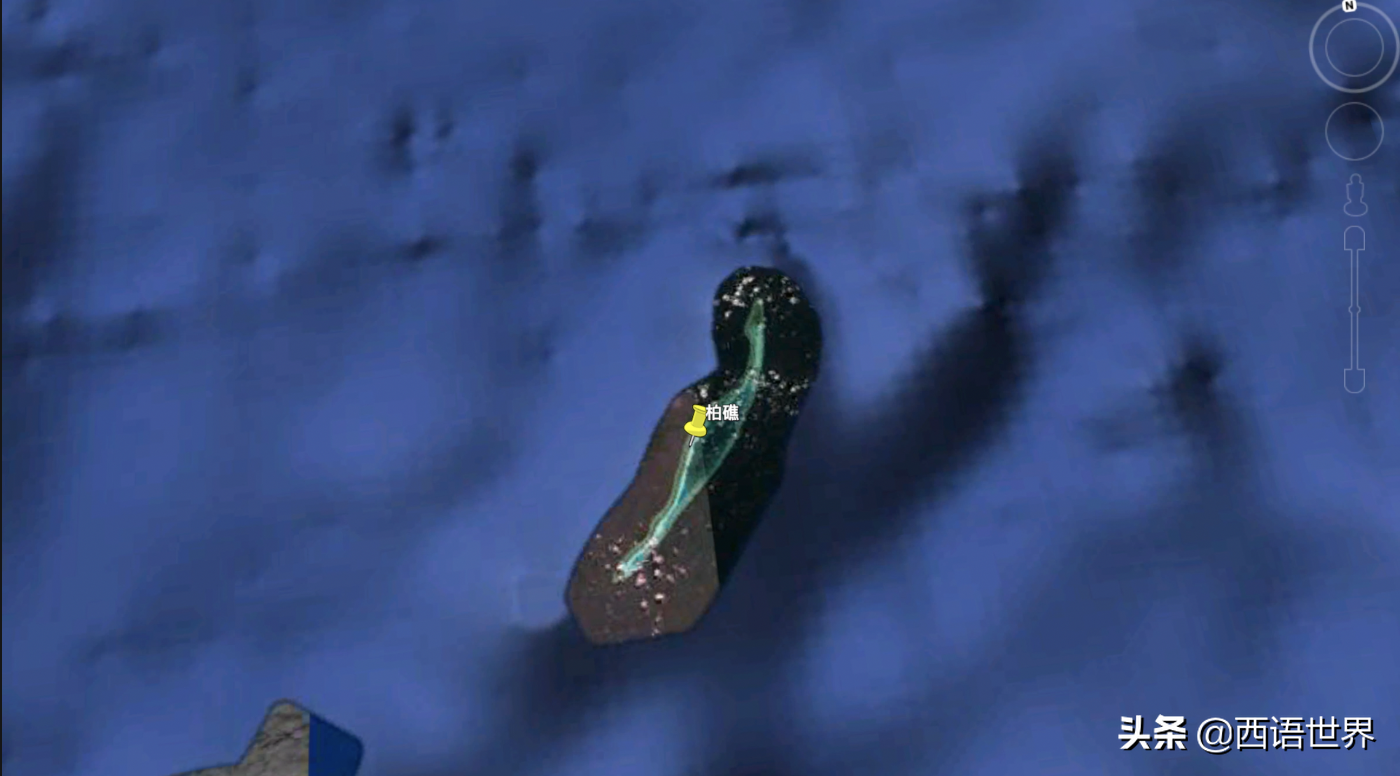 中国南沙群岛第一大礁：柏礁，可建超大的海上