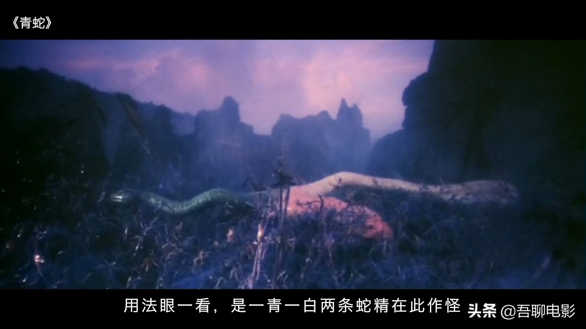 徐克《青蛇》：活了快30个年头，才知道张曼玉玩的不是自己的尾巴