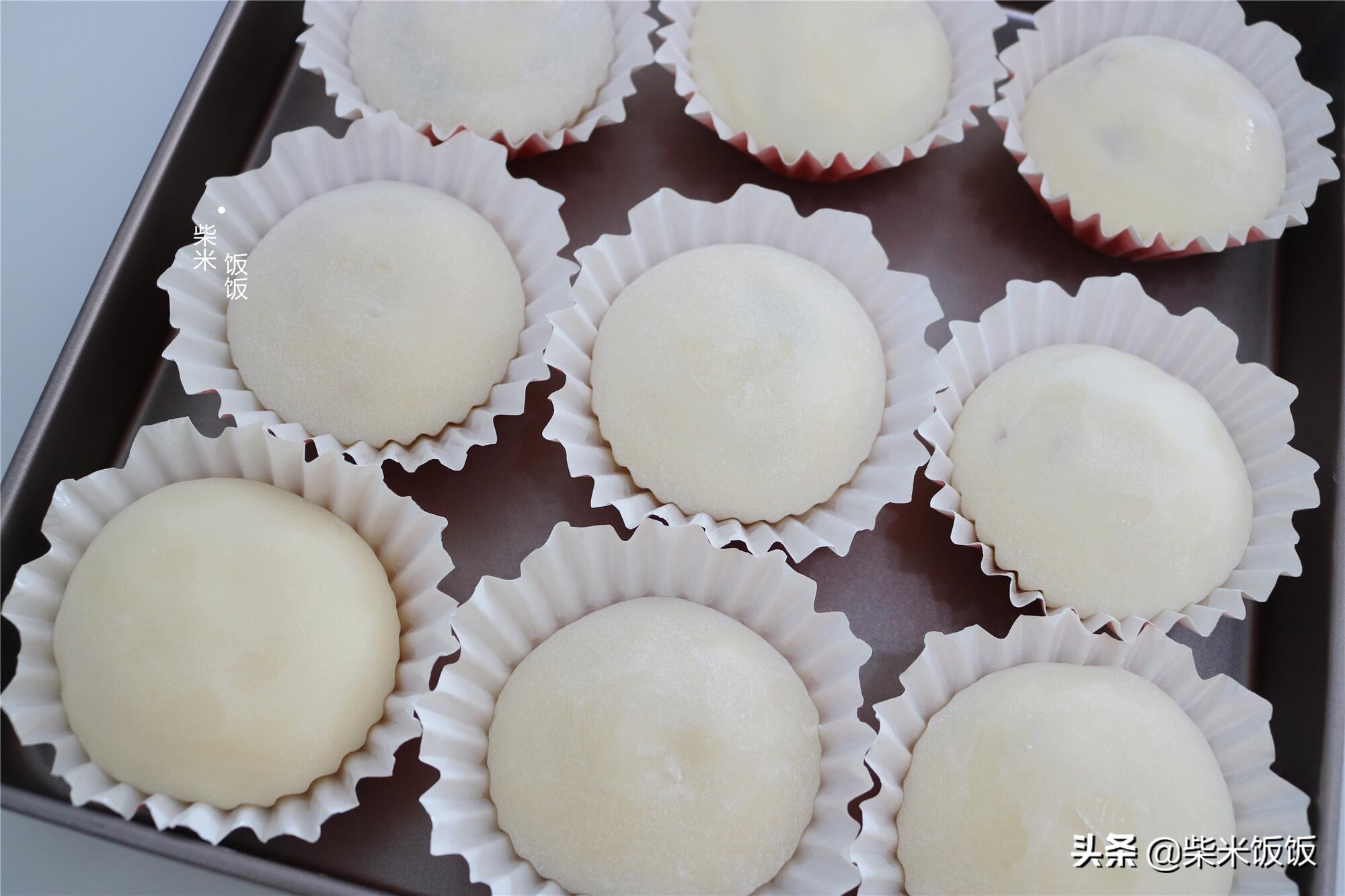 雪媚娘詳細做法，比包子還簡單，細膩好吃，放三天也不會硬