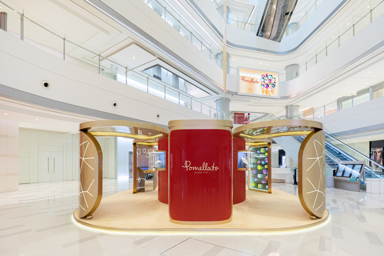 宝曼兰朵品牌限时展于成都IFS优雅揭幕