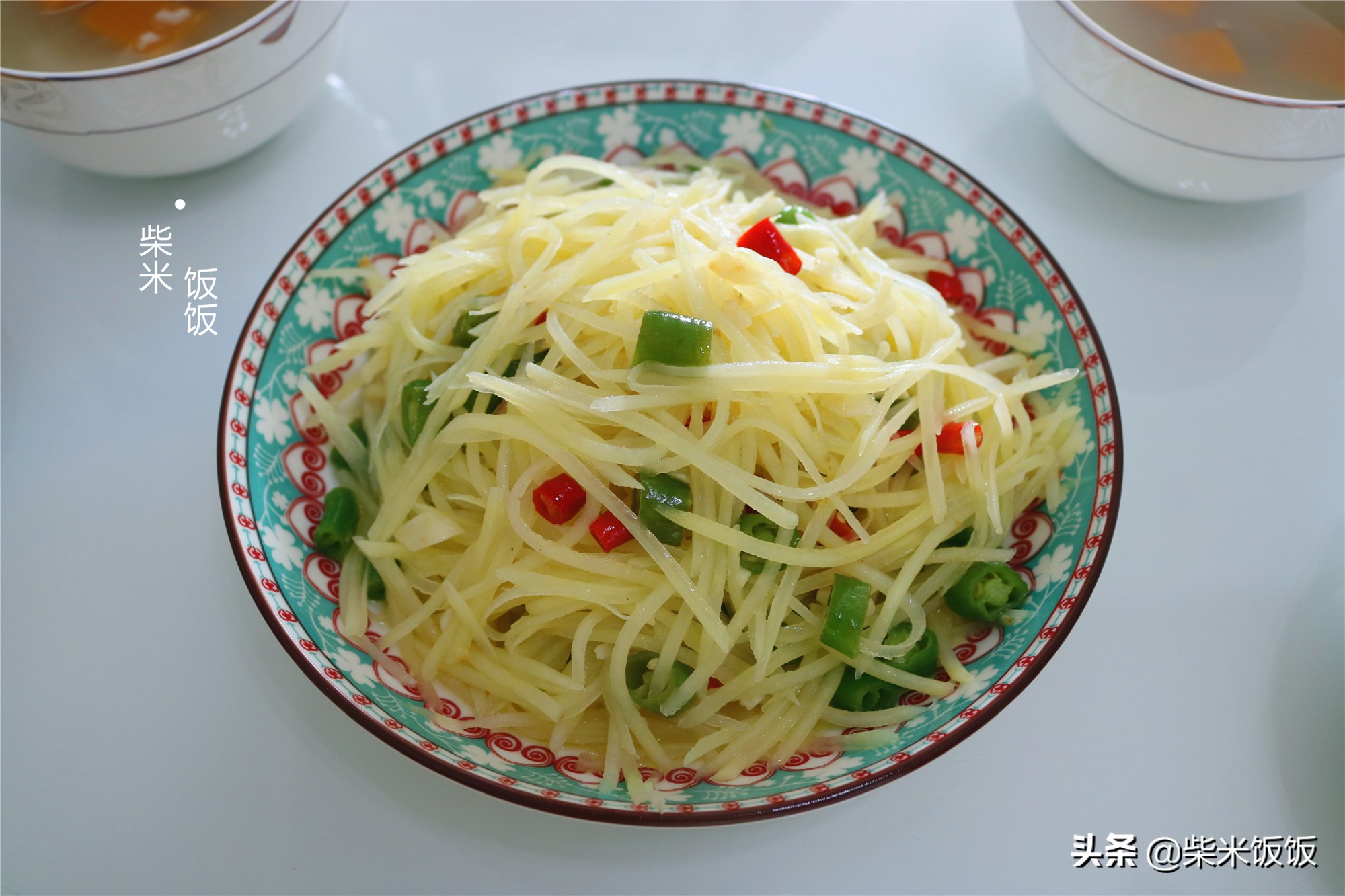 给家人做早餐，煮一锅粥，炒两个菜，全家吃得营养又开心