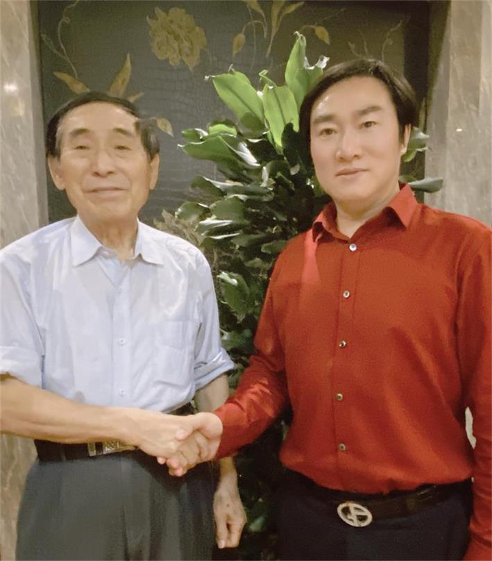 著名国画家王余根先生一行在北京进行文化艺术交流