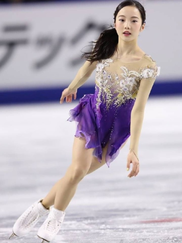 日本队的颜值担当 灵气逼人的花样滑冰选手本田真凛 资讯咖