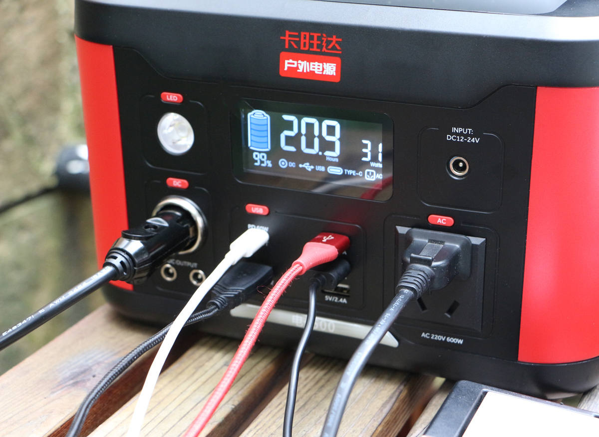 火爆!600W、市电、一站式户外用电需求-卡旺达电户外电源评测