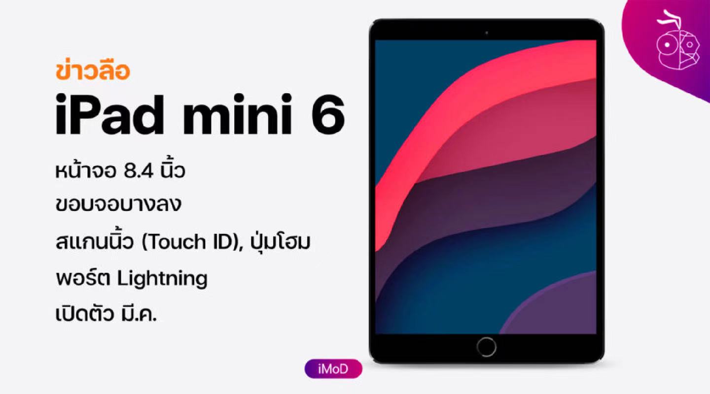 iPad mini 6曝光，8.4英寸屏幕+A14芯片？