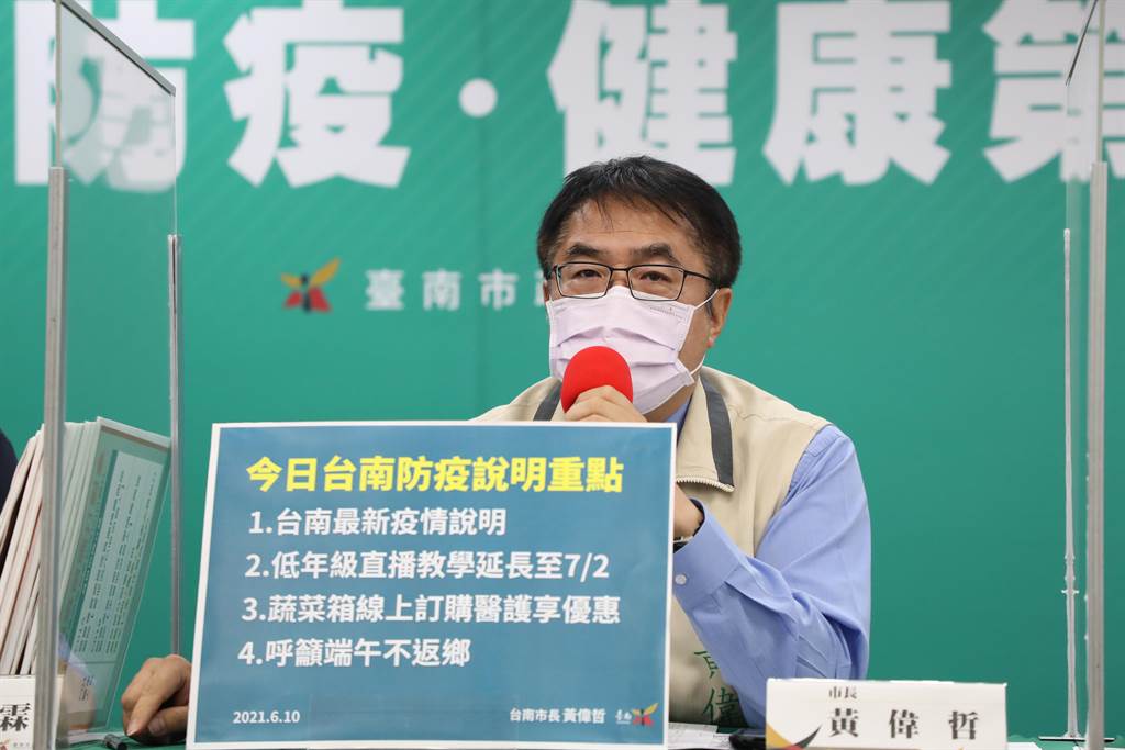 估3100人端午返回台南，市長黃偉哲：恐40人有確診風險致疫情擴散