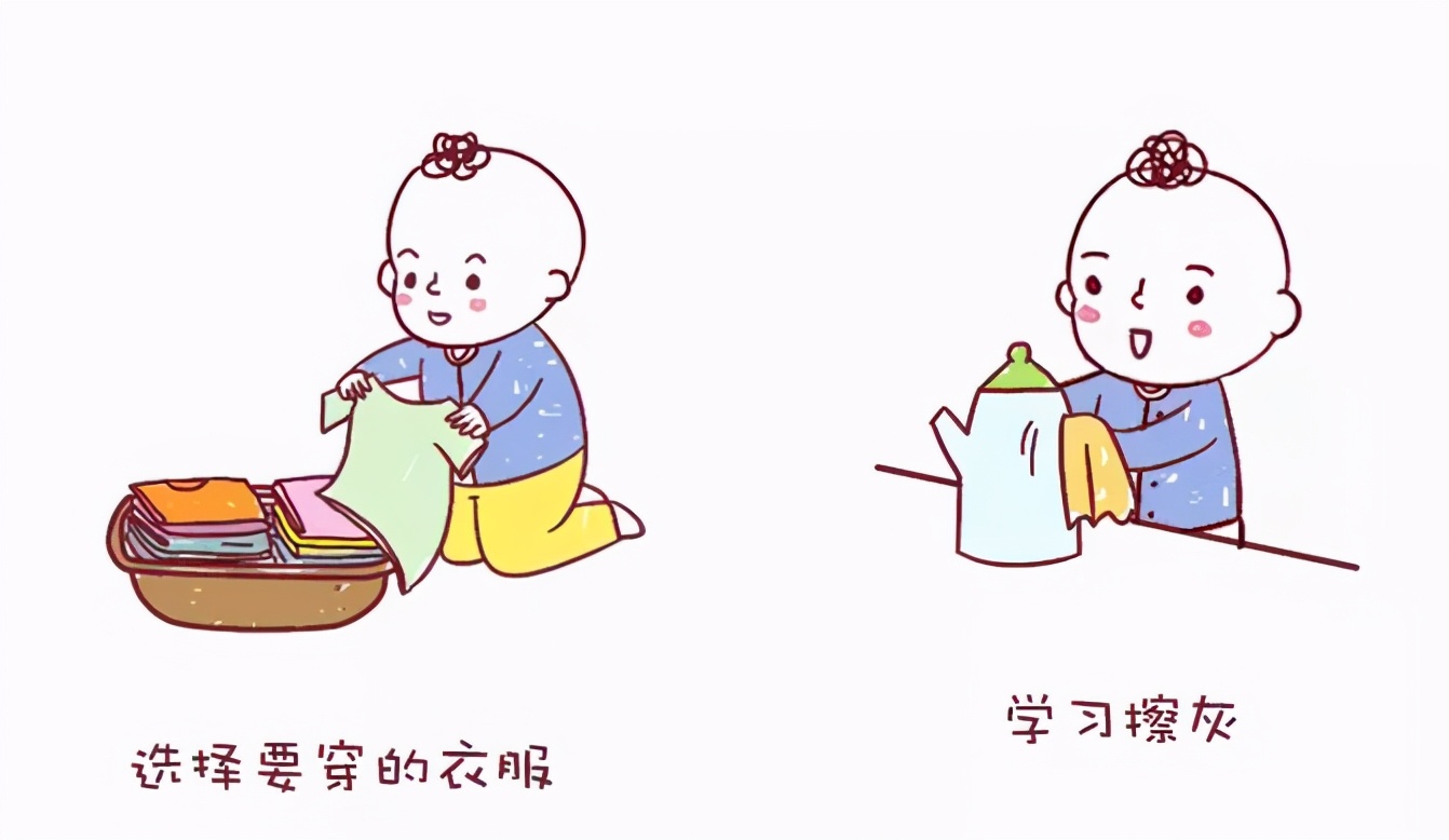 人民日報發(fā)布做家務(wù)年齡對照表，舍不得用孩子，才是在害他