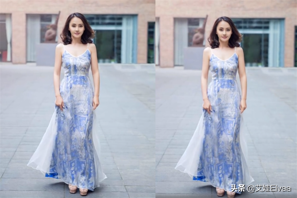 吴奇隆前妻马雅舒比刘诗诗还丰满，穿网纱吊带