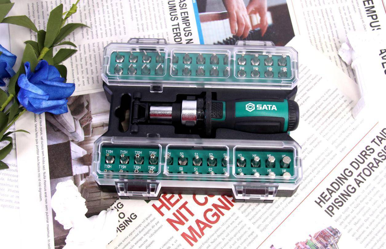 打工人中的工具控，世达53棘轮螺丝批组套，工具人常用装备