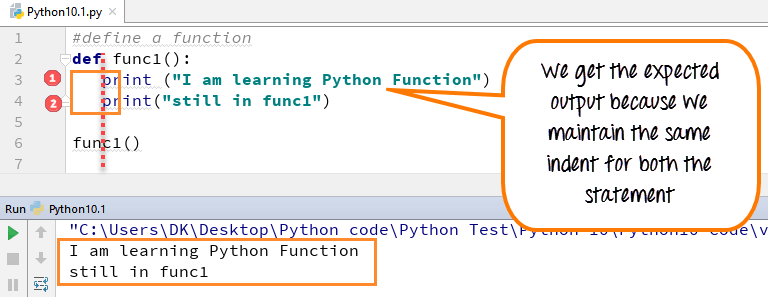 DAY4-step2 Python函数：调用，缩进，参数和返回值