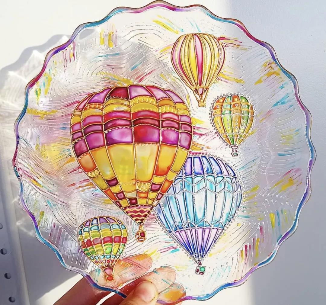 玻璃彩绘丨创意绘画diy,在玻璃间玩转光影