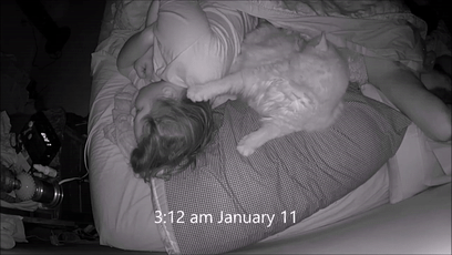 女孩睡著後被貓打了4個小時，但小貓咪可能沒什麽壞心思