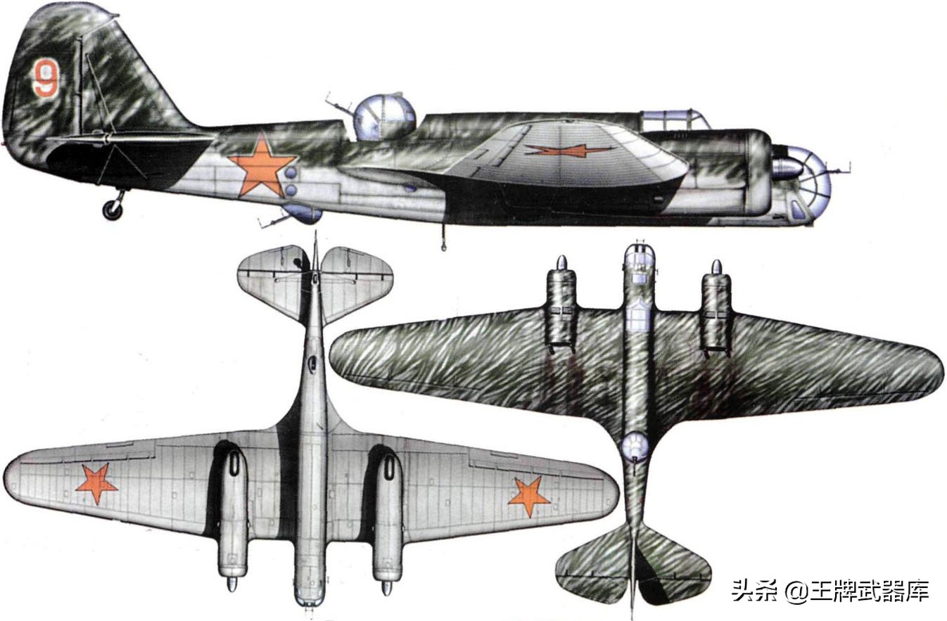 名不见经传，苏联二战前研发的双发精灵，图波列夫SB-2快速轰炸机