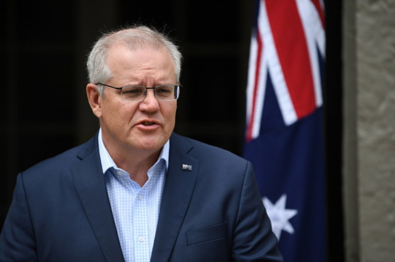 果然，美英法等國都跳了出來，稱將與澳洲站在一起，回應中國挑釁