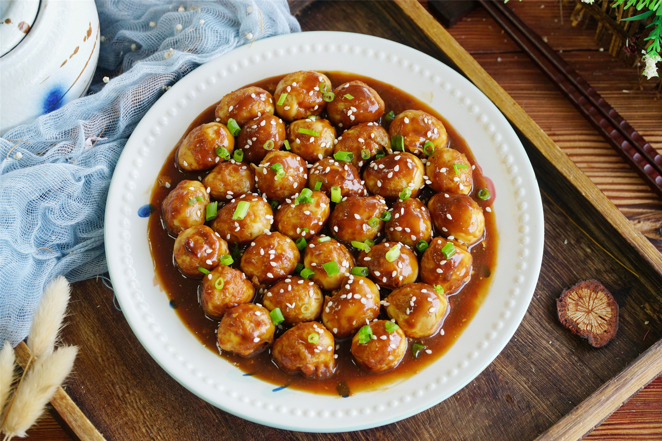 中秋节家宴，分享一道“团团圆圆”，好吃还简单，寓意美满幸福