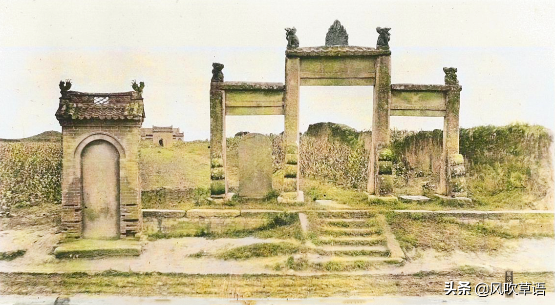 陕西渭南：1910年的华阴西岳庙和潼关四知坊